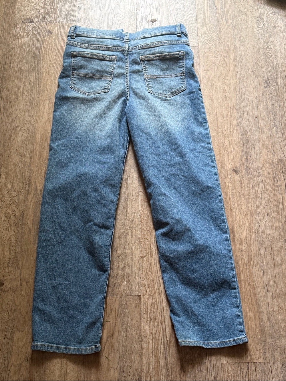 OshKosh B’gosh Boys Straight Leg Jeans Size 14R – Medium Blue Wash - Picture 2 of 3